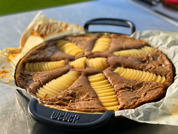 La tarte poire amandine